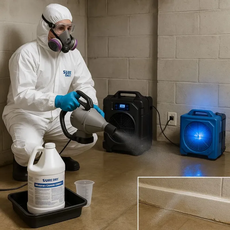 Sanitization and Odor Removal process in Fairport, NY