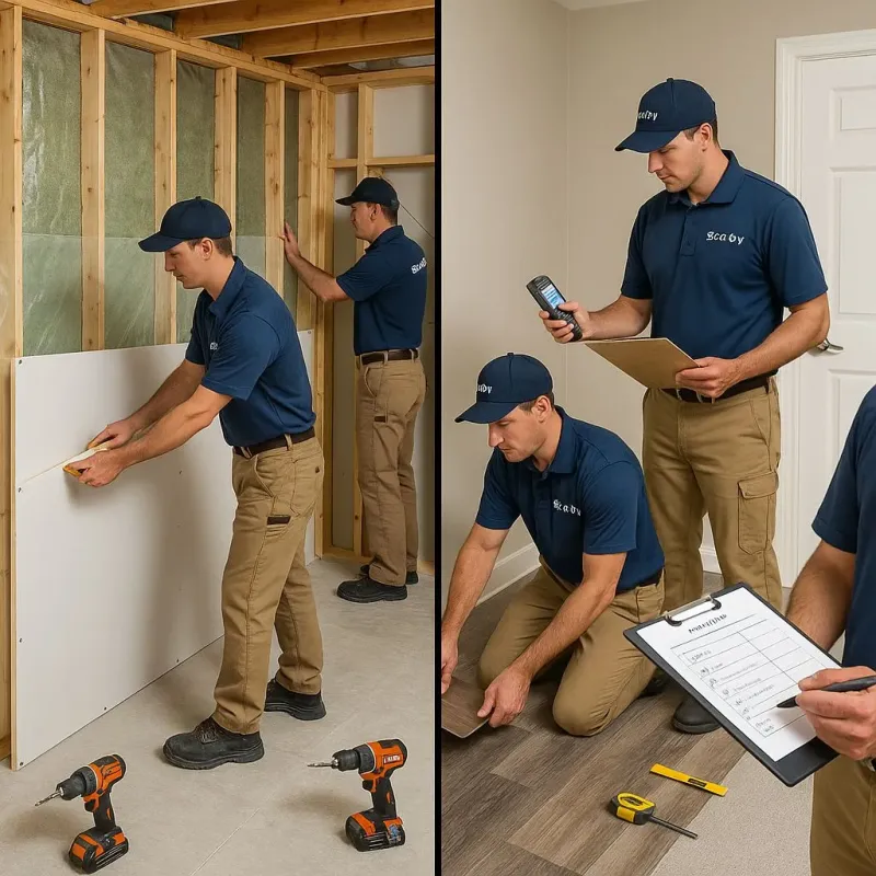 Repairs and Reconstruction process in Fairport, NY