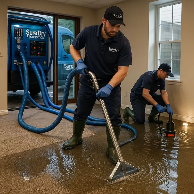 Water Extraction and Removal process in Fairport, NY